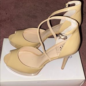 Nude Vince Camuto Heels